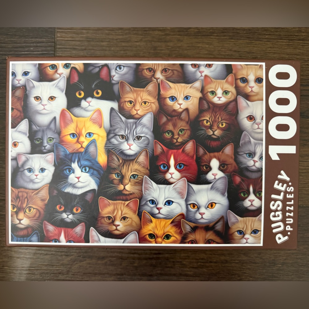 Pugsley Puzzles Cascading Cats puzzle